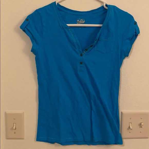 Justice Other - Button-up tee